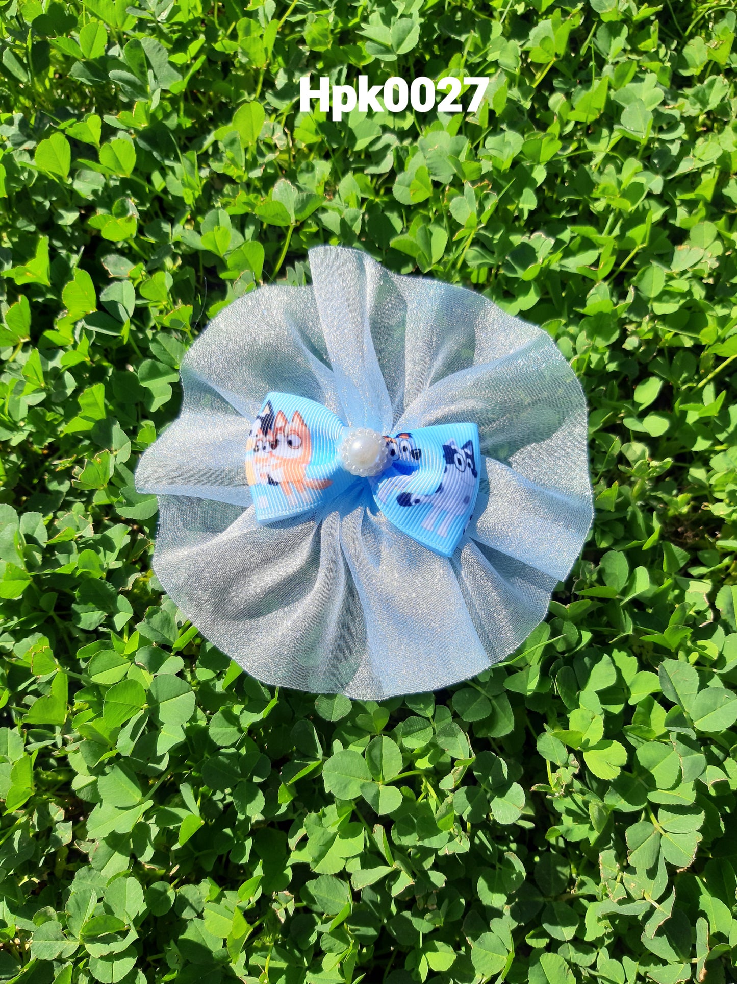 Kids Large Hair Clip - Round (Various Colors)