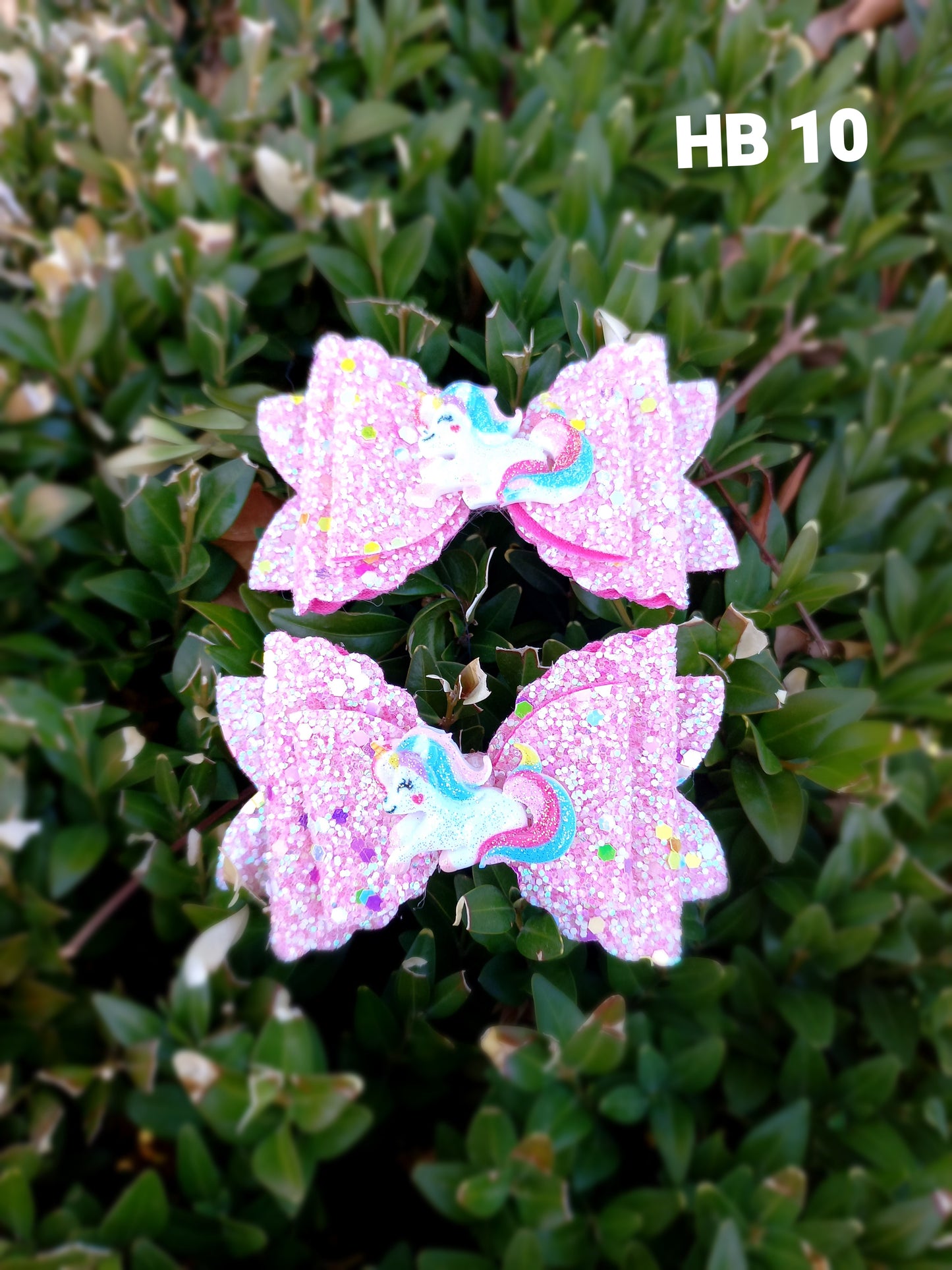 Kids Sparkling Hair Bow Clip (Various Colors)