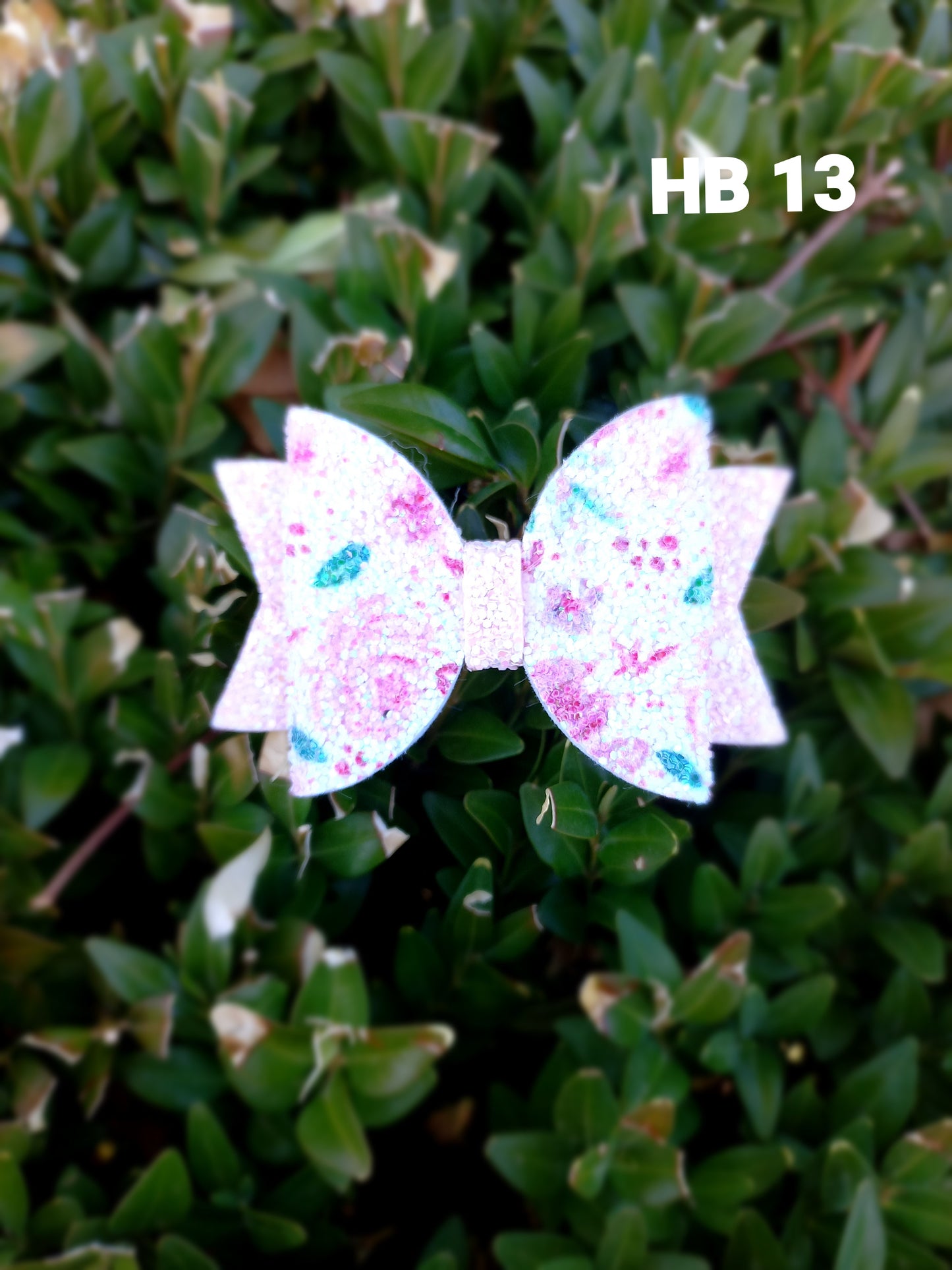 Kids Sparkling Hair Bow Clip (Various Colors)