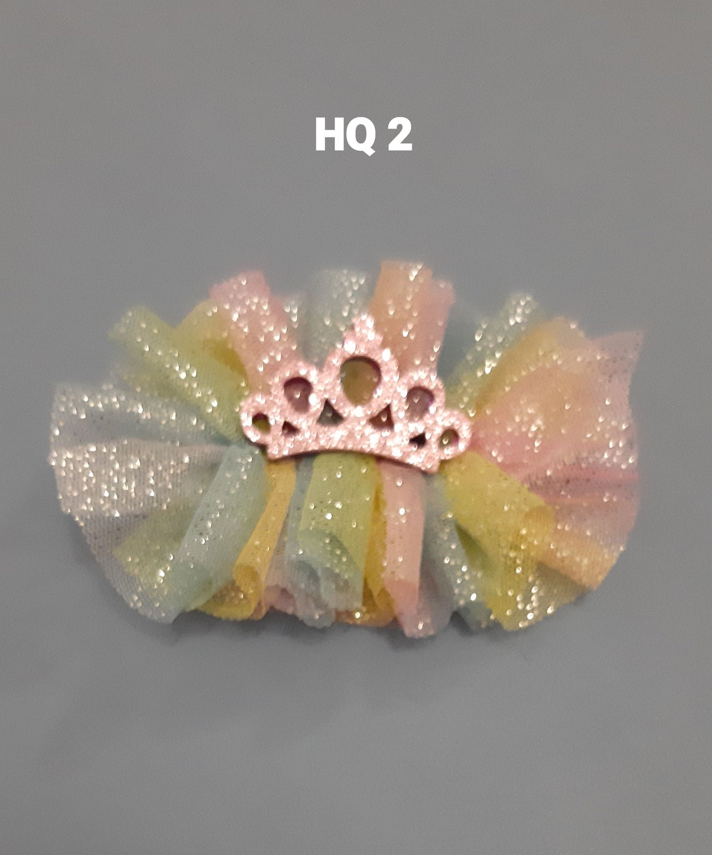 Rainbow Color Hair Clip (Horizontal, in Various Colors)