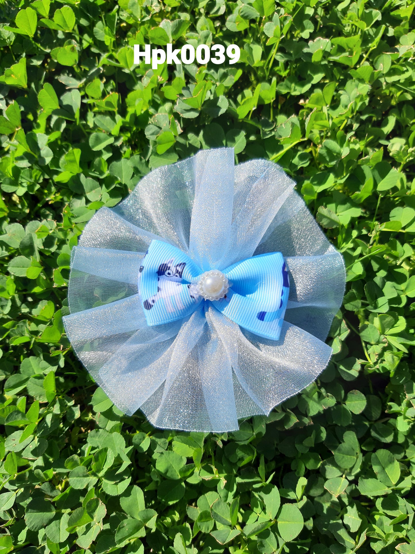 Kids Large Hair Clip - Round (Various Colors)