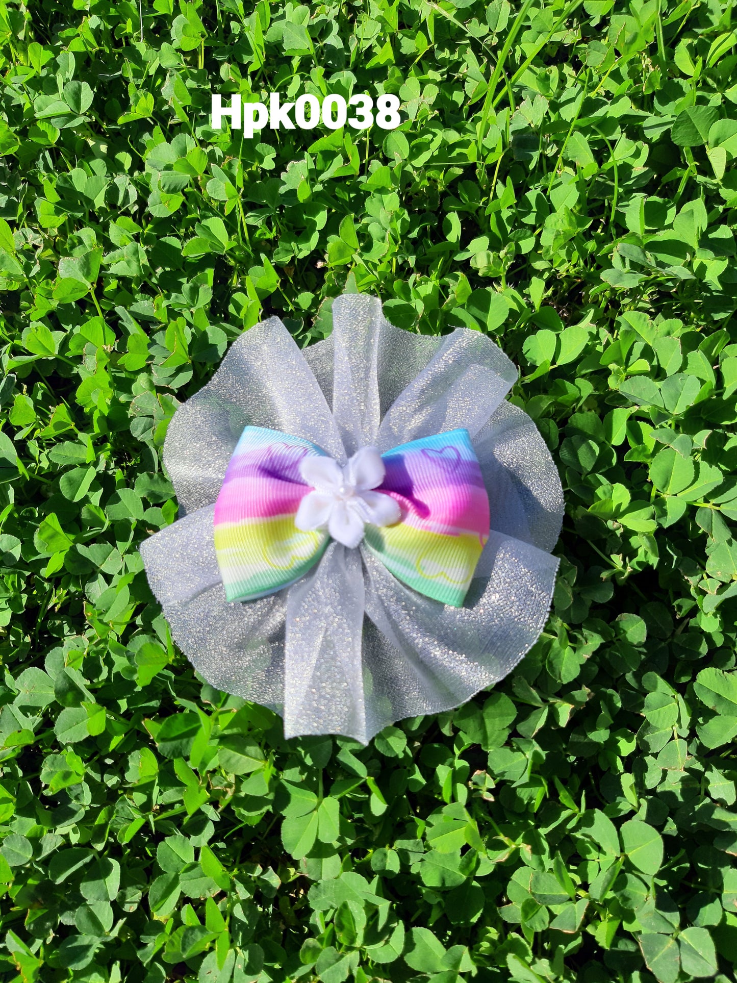 Kids Large Hair Clip - Round (Various Colors)