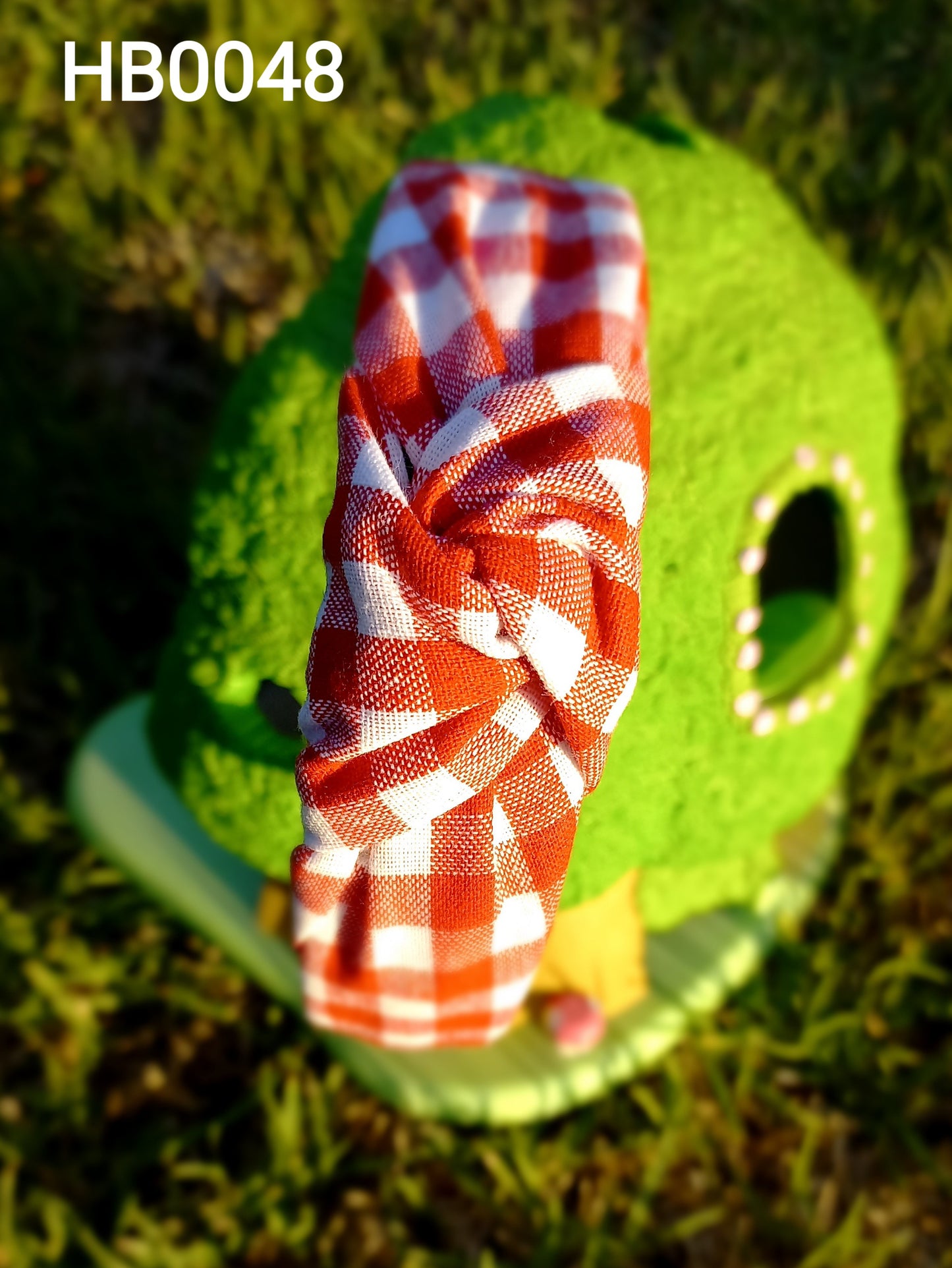 Gingham Headband (Various Colors)