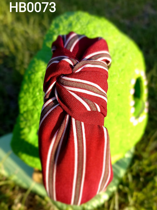 Stripe Headband (Various Colors)